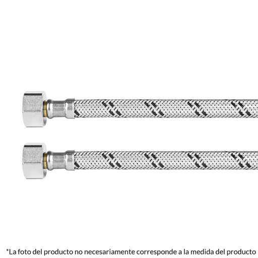 [FOS49527] FOSET MANGUERA FLEXIBLE FWC-50X 50CM P/WC ACERO INOX
