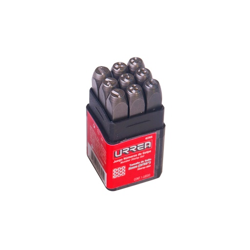 [HC27176] URREA JUEGO NUMEROS DE GOLPE 5MM 3/16" 42N5
