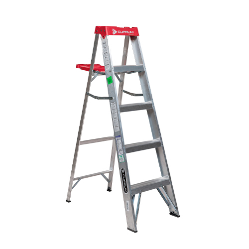 [CUPC-2312-05N] CUPRUM ESCALERA D/TIJERA      4 ESC./5 ALUM-T-III C-2312-05N