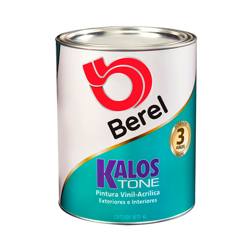 [HC40141] BEREL KALOS TONE BASE PASTEL  VINILICA 4LT