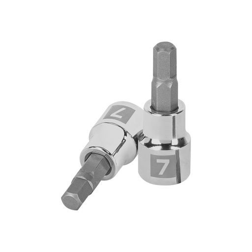 [TRU13488] TRUPER DADO D-4990-7M 7MM CUADRO 3/8" PUNTA HEXAGONAL MM