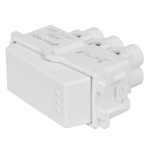 [VOL48132] VOLTECH INTERRUPTOR APSE-IB VOLTECH SENCILLO BLANCO