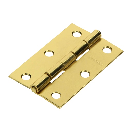 [HER43195] HERMEX BISAGRA BR-251 2 1/2" RECTANGULAR LATONADO