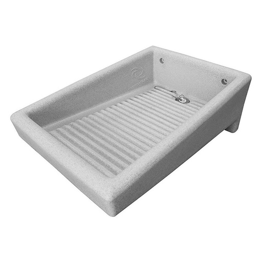 [VERLVD45] LAVADERO PLAST LS43B12Z GRIS  S/PILETA VERSAPLAS