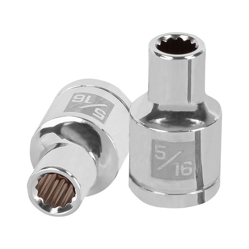 [TRU13299] TRUPER DADO D-1210/D-5410 5/16" CUADRO 1/2" 12 PUNTAS STD
