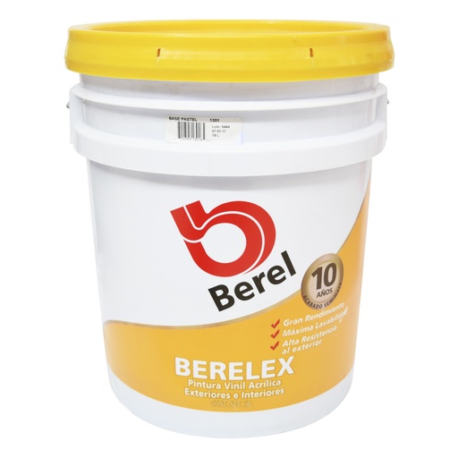 [HC40094] BEREL BERELEX BASE PASTEL     VIN-ACRI 19LT