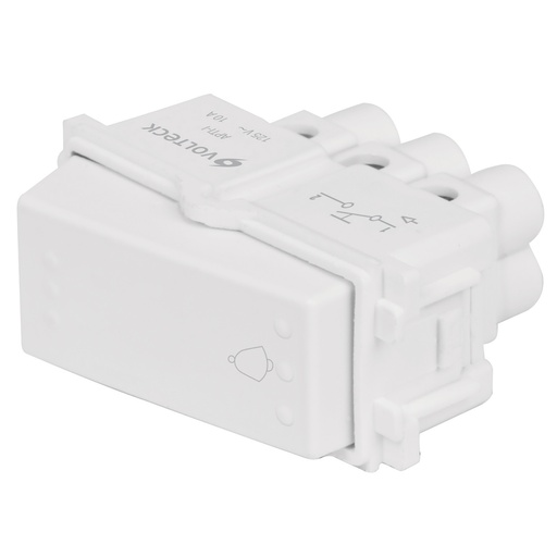 [HC88311] VOLTECH INTERRUPTOR APTI-IB VOLTECH P/TIMBRE BLANCO