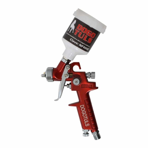 [HC84373] DOGOTULS PISTOLA NF4008 150ML MINI HVLP GRAVEDAD C/ACCS