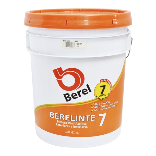 [HC40157] BEREL BERELINTE BASE DEEP     VINILICA 19LT