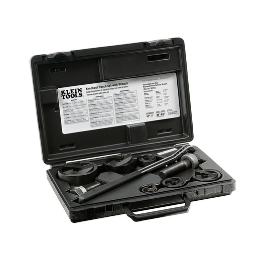 [KLE53732] KLEIN TOOLS JG SACABOCADOS 6PZ 1/2"A2"   53732SEN