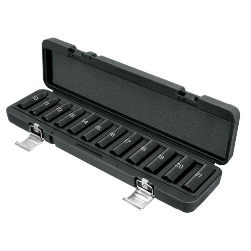 [HC84537] TRUPER JGO DE 12 DADOS LARGOS DE IMP. 1/2" 6PTS JDI-1/2X12ML