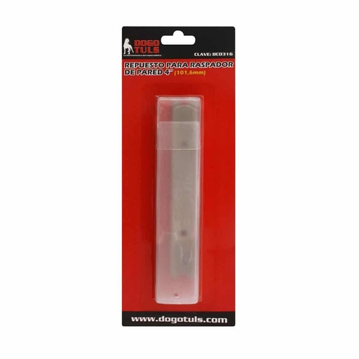 [HC84559] DOGOTULS REPUESTO DC0316 P/RASPADOR D/PARED 4"