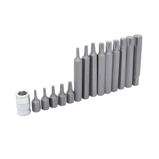 [HC88316] URREA JGO PUNTAS TORX 15PZ    INTERCAMBIABLES C/ADAPT J230