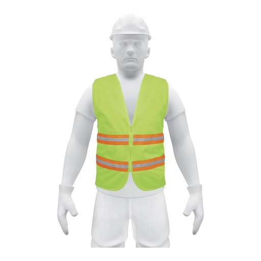 [HC85053] TRUPER CHALECO SEGURIDAD CHS-600VVDE CINTAS DOB DE 3/4