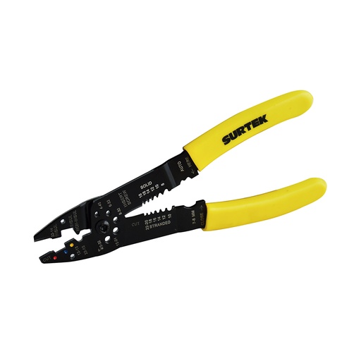 [HC88484] SURTEK PINZA PLC9 9"  PELACABLE 10-24AWG