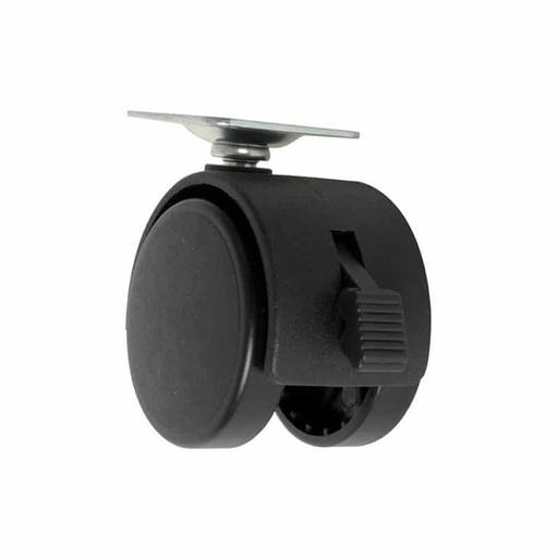 [HC88458] RODAJA GIRATORIA TIPO YOYO 2" C/PLACA Y FRENO