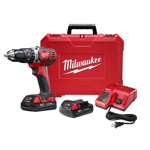 [MIL2607-22CT] MILWAUKEE ROTOMARTILLO 1/2" C/BAT Y CARG 2607-22CT
