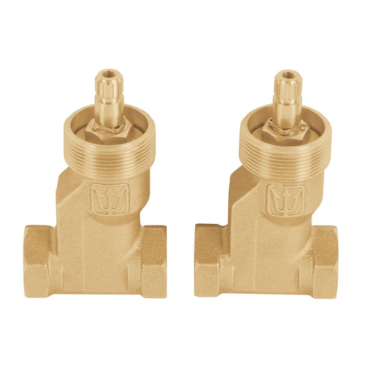 [HC87907] FOSET LLAVES EMPOTRAR E-052SCE SOLDABLES S/MANERALES 2PZA