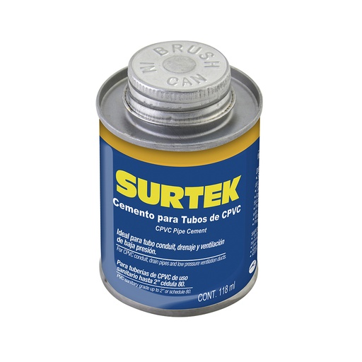 [HC88485] SURTEK CEMENTO 121134 118ML  P/CPVC