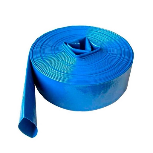[HC88630] MANGUERA PLANA AZUL P/BOMBEO  2"