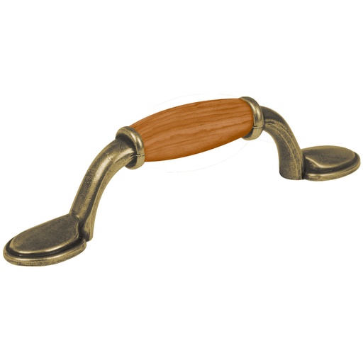 [HER43831] HERMEX JALADERA JAL-0631 7.6CM C/INSERTO TIPO MADERA