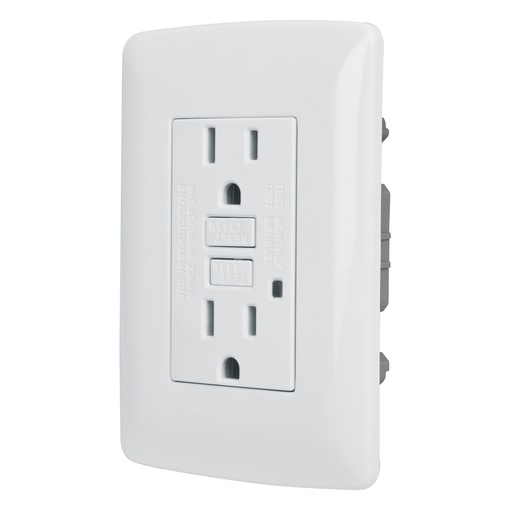 [HC88299] VOLTECH CONTACTO CODO-GFCIB VOLTECH DUPLEX FALLA A TIERRA BL