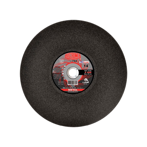 [HC26657] AUSTROMEX DISCO CORTE METAL PLANO 14X1/8X1" 744