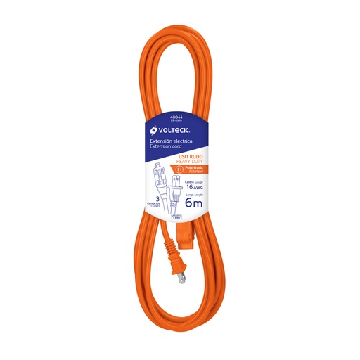 [HC60579] VOLTECH EXTENSION ELECT USO   RUDO 16AWG 6MT ER-6X16