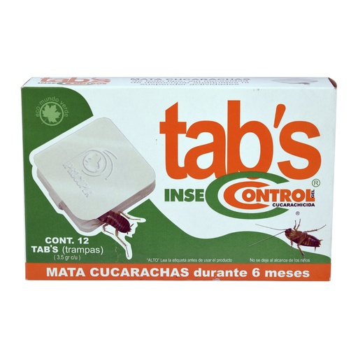 [HC87505] CUCARACHICIDA INSEC CONTROL TABS