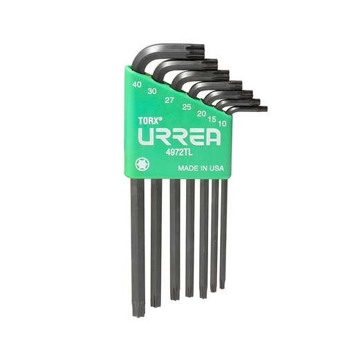 [HC60700] URREA LLAVES TORX L LARGA     7PZ