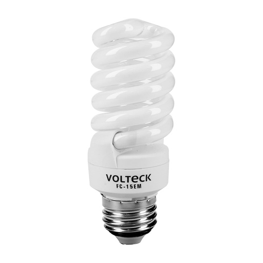 [HC60589] VOLTECH LAMPARA FC-15EM 15W VOLTECH ESPIRAL MINI B/E26/27 LU