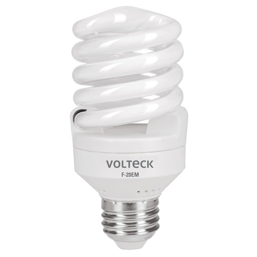 [HC60592] VOLTECH LAMPARA F-20EM 20W VOLTECH ESPIRAL MINI B/E26/27 LUZ