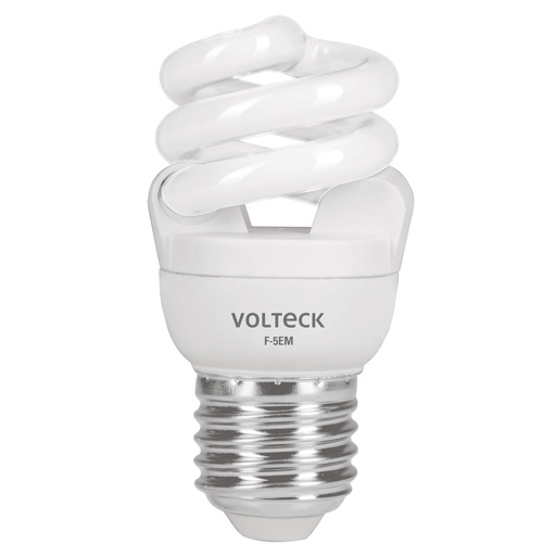 [HC60593] VOLTECH LAMPARA F-5EM 5W VOLTECH ESPIRAL MINI B/E26/27 LUZ B