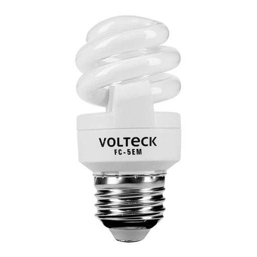 [HC60595] VOLTECH LAMPARA FC-5EM 5W VOLTECH ESPIRAL MINI B/E26/27 LUZ