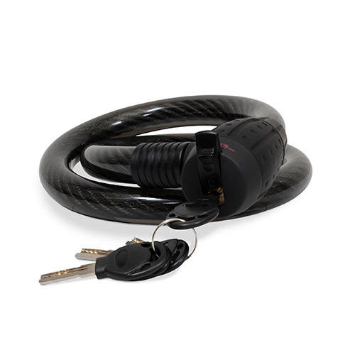 [HC63351] MIKELS CABLE CANDADO C-4613 FLEXIBLE LLAVE REDONDA HD 1.5M