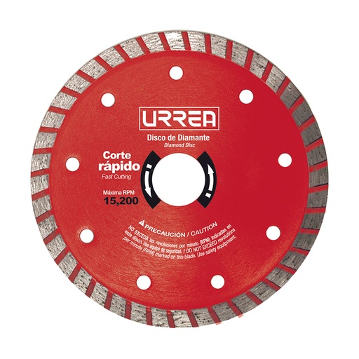 [HC87297] URREA DISCO DIAMANTE CTE TURBO 7" DDIT7