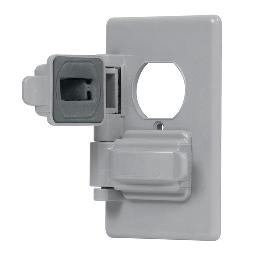 [HC60664] VOLTECH PLACA PPIN-DOS VOLTECH DUPLEXP/INTEMPERIE D/POLICARB