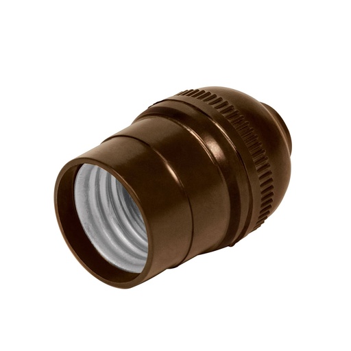 [HC60666] VOLTECH PORTALAMPARA POBA-10 VOLTECH DE BAQUELITA SENCILLO