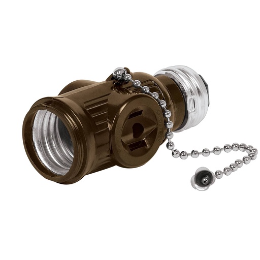 [HC60669] VOLTECH PORTALAMPARA POBA-16 VOLTECH LADRON CADENA CAFE