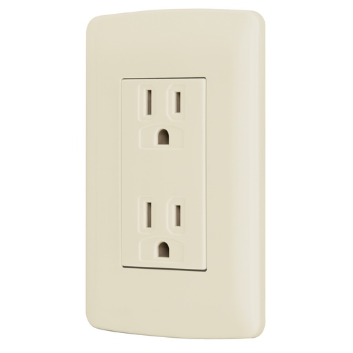 [HC60565] VOLTECH CONTACTO CODO-I VOLTECH DUPLEX 2 POLOS MAS TIERRA MA