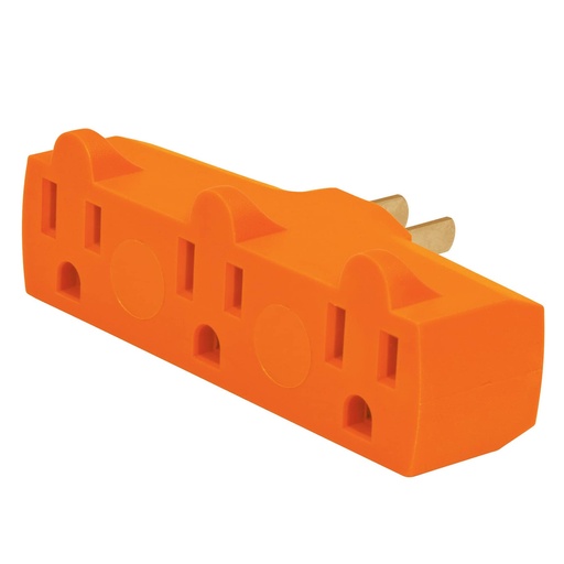 [HC60627] VOLTECK MULTICONTACTO TIPO Y  3 ENTRADAS C/TIERRA