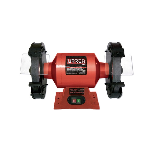 [HC60925] URREA ESMERIL DE BANCO 10"    900W 127V 1750RPM