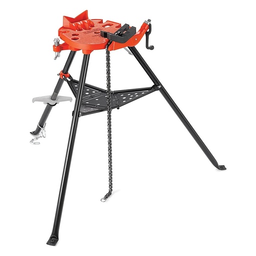 [HC91386] RIDGID PRENSA 460-6 1/8A6"    TRIPIE C/CADENA TRISTAND
