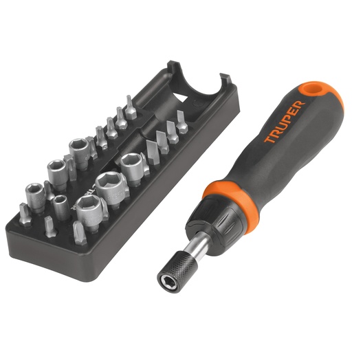 [HC60221] TRUPER DESARMADOR JDM-24 TIPOMATRACA 17 PUNTAS 7 DADOS