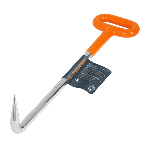 [HC60186] TRUPER AMARRADOR AM-VA 300MM AC TEMPLADO ASA C/RECUB PVC