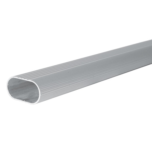 [HC91432] LOCK TUBO TCLO3  3MT OVALADOALUMINIO NATURAL
