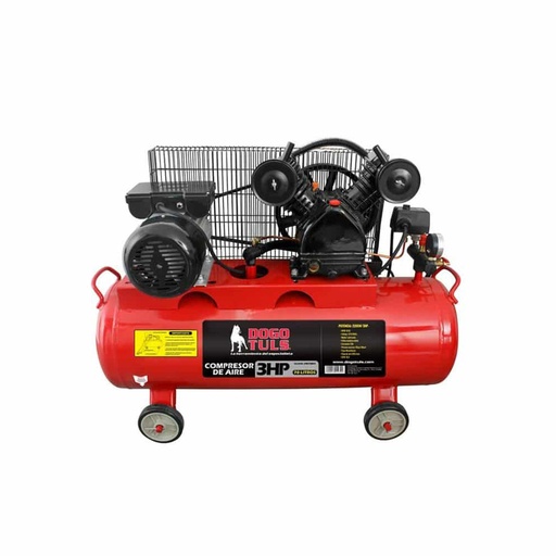 [HC90077] DOGOTULS COMPRESOR ZM7003 3HP 70L AIRE BANDA LUBRICADO