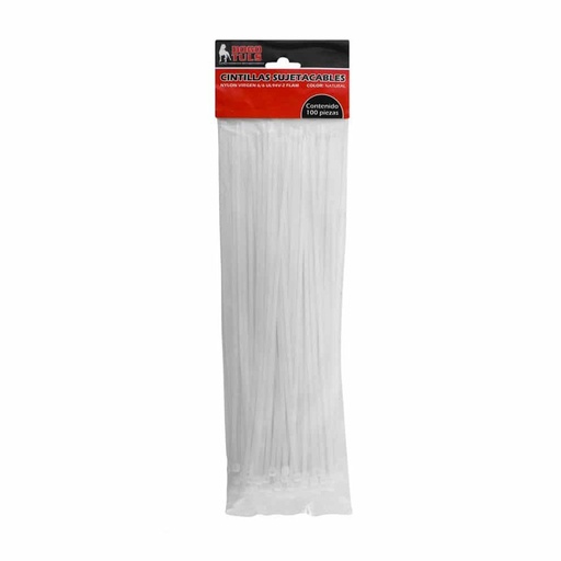 [HC90819] DOGOTULS CINCHO-COLLARIN      100PZ NATURAL 3.6X300MM WL8022