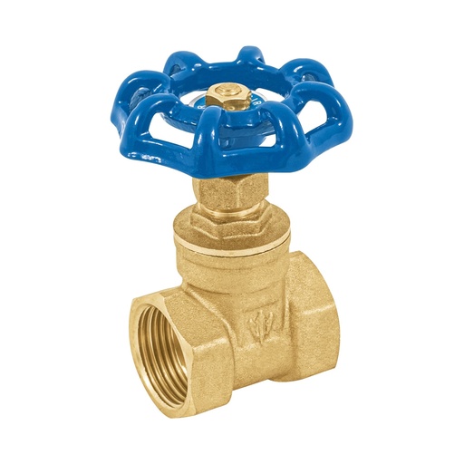[HC63823] FOSET VALVULA CORO-3/4 3/4" COMPUERTA ROSCABLE LATON