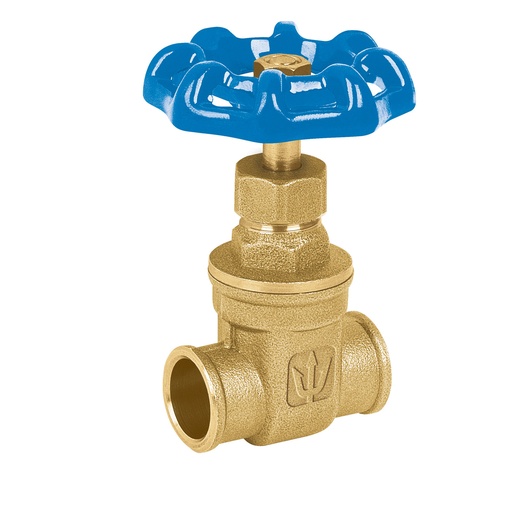 [HC63824] FOSET VALVULA COSO-1/2 1/2" COMPUERTA SOLDABLE LATON